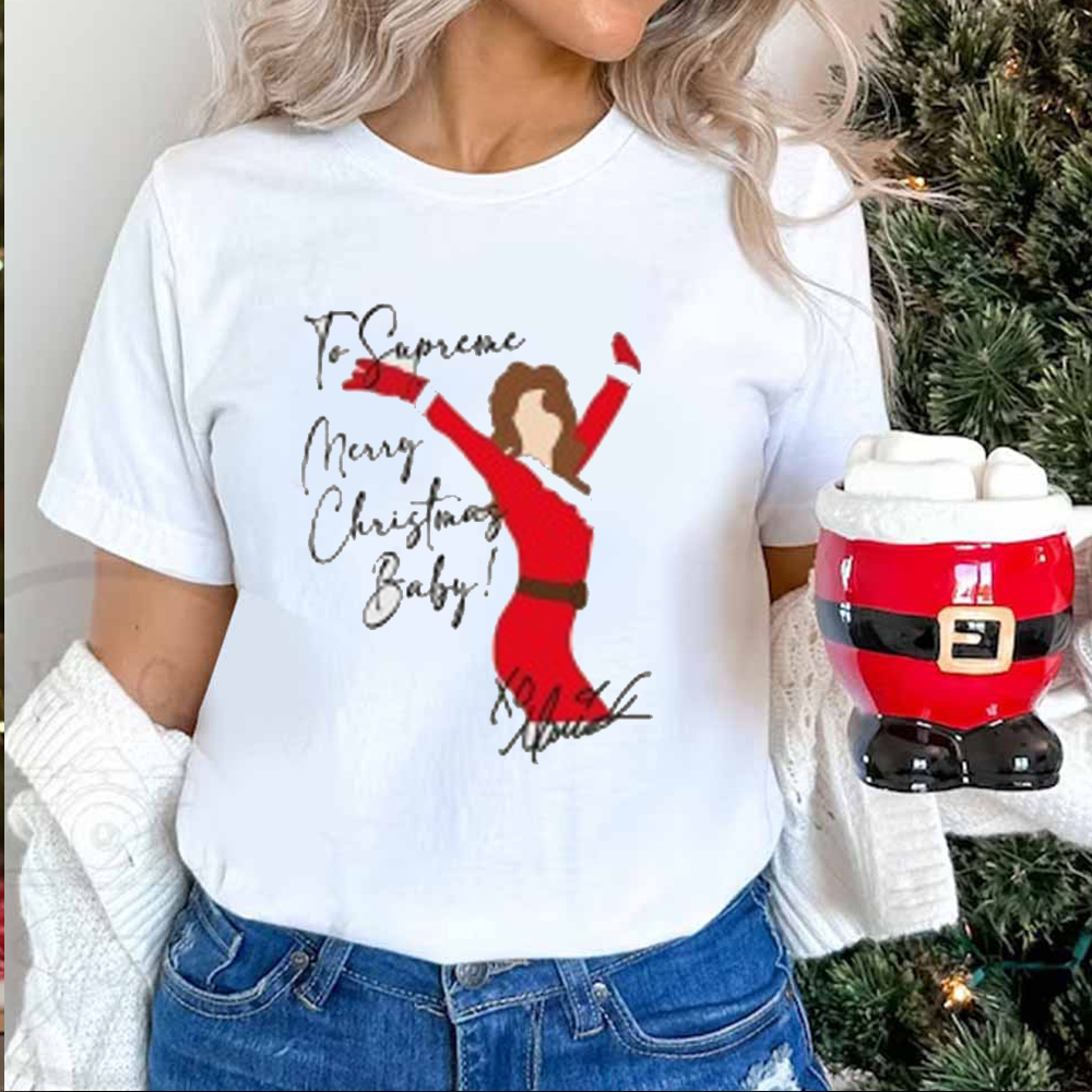 Mariah Carey Merry Christmas Baby Tshirt Gift For Fan